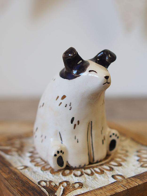 figurka piesek | dog figurine - obrazek 6